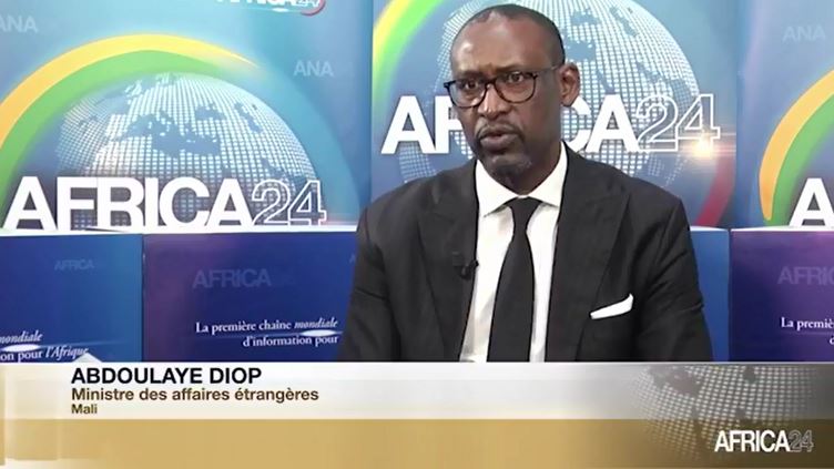 Mali : Abdoulaye Diop, Ministre des affaires étrangères sur Africa 24