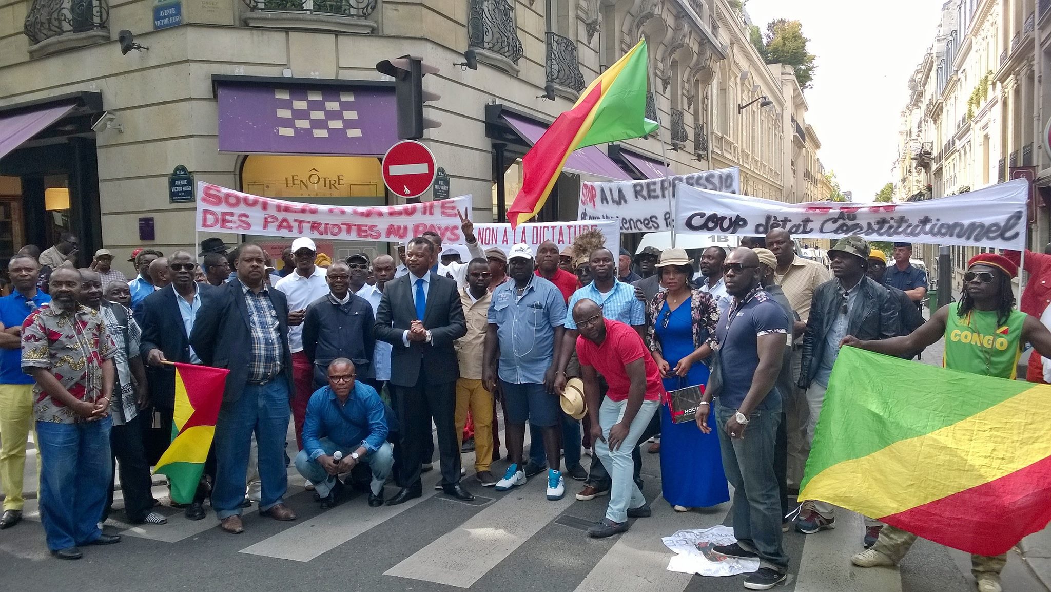 Manifestation de la diaspora congolaise ce samedi 25 février 2017 à Paris au Trocadéro