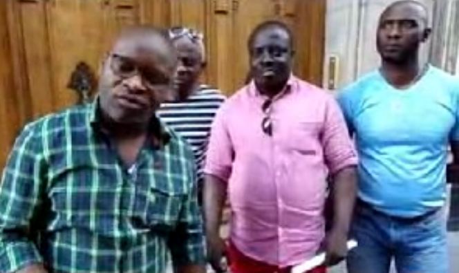 Les indignés du 242 menacent la famille Sassou Nguesso à Paris [Vidéo]