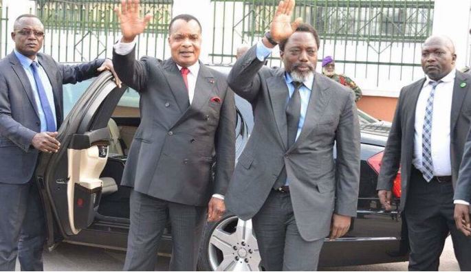Joseph Kabila et Sassou Nguesso félicitent Dos Santos pour l’alternance !