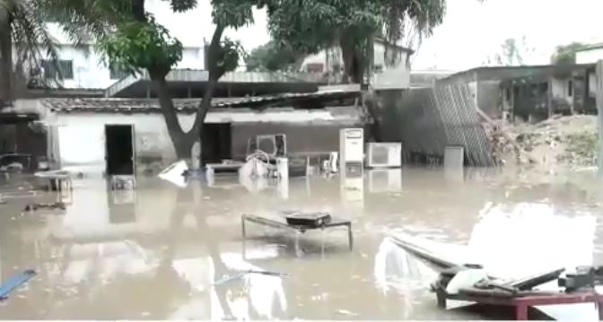 Inondation: Le centre-ville de Brazzaville sous 3 mètres d’eau [Vidéo]