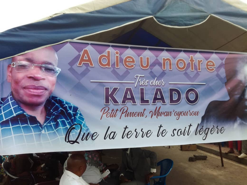 Images des obsèques du vaillant combattant Augustin Kala Kala