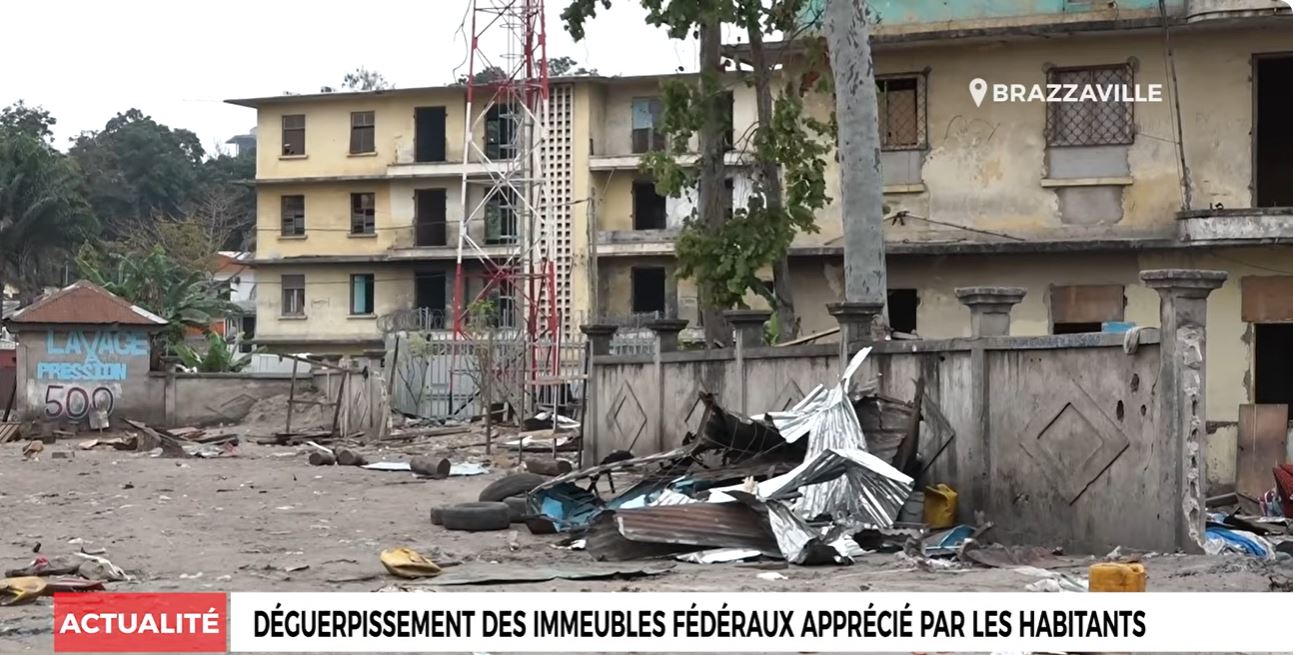 Déguerpissement des immeubles fédéraux apprécié par les habitants